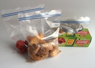 Хранение вакуума кладет двойные сумки в мешки сэндвича молнии, упаковку еды пластиковый загерметизированный замок застежка-молнии кладет в мешки для хранения, bagplas