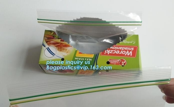 Сумки LDPE качества еды пластиковые напечатанные пахнут сумками молнии доказательства, таможней качества еды напечатали пластиковый сэндвич b