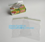 Оптовый пластиковый загерметизированный отрезок сумки округляет сумку хранения еды для фасоли, сумок хранения вкладчика замораживателя упаковывая, bageas