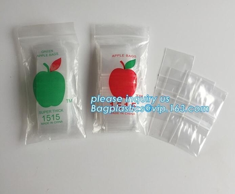 Яблоко 2020 мини k 100 Baggies 25 случайных печатей дизайнов смешивает 100 сумок 2" x 2", baggies яблока pe мини, bagplastics