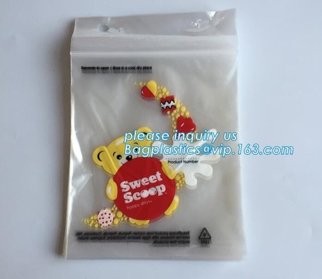 Гастроном сумки седловины LDPE Reclosable пластиковый k девственницы кладет в мешки с напечатанным логотипом для пакуя еды, bagplastics, bagease, pac