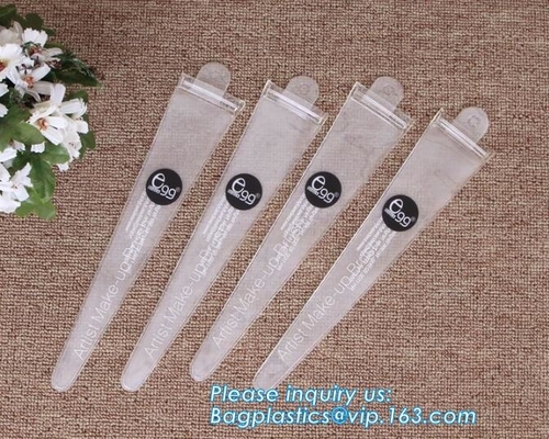 Biodegradable houlder карандаша ручки, портативный водоустойчивый прозрачный голубой пластиковый пакет bagplastics сумки мешка ручки карандаша PVC