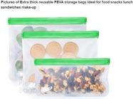 Сумка многоразовой еды силикона хранения консервации качества еды BPA свободной свежая, кремний Fr застежка-молнии еды пластиковой упаковки силикона