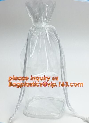 Сумки drawstring PVC, сумка нижнего белья PVC, сумка пляжа PVC, хозяйственная сумка PVC, сумка гигиенической косметикаи PVC, сумка изготовленное на заказ EV холста косметическая