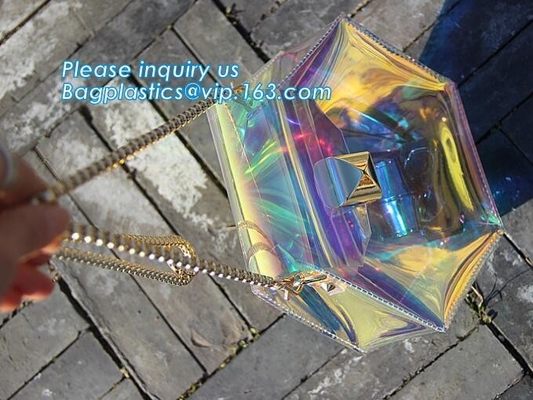 Ясные женщины PVC Кристл сумок Tote прозрачные фасонируют сумку пляжа плеча сумки, сумку Tr PVC пляжа лета ясную