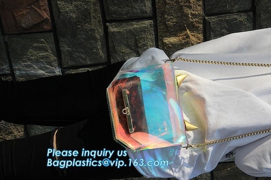 сумка ручки с сумкой tote pvc длинного плечевого ремня водоустойчивой ясной, женщинами большой изготовленной на заказ сумкой сумки, shoulde ручки