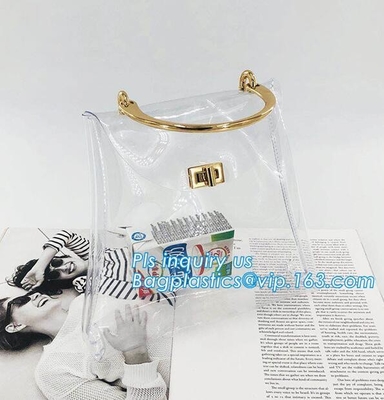 Сумка tote для женщин, pvc большой емкости сумки pvc прозрачных сумок моды ясная pvc плеча пластиковый ясный быть