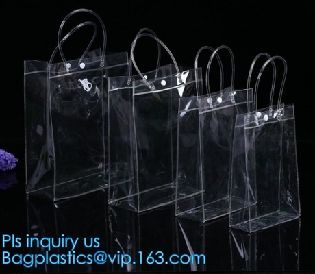 Сумка Tote муфты сумки DIY ясности лета пляжа PVC прозрачная, сумки покупок сумок Tote, сумки студня