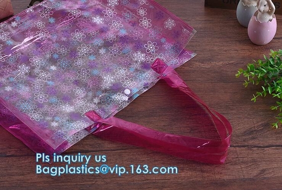 сумка пляжа плеча pvc раздувная, сумка плеча Drawstring PVC прозрачная, сумка Tote пляжа с внутренним мешком