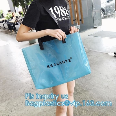 Ясная сумка tote плеча PVC/Vinyl, на открытом воздухе носит ясную сумку pvc, shoulde ясности pvc женщин сумки конфеты студня моды