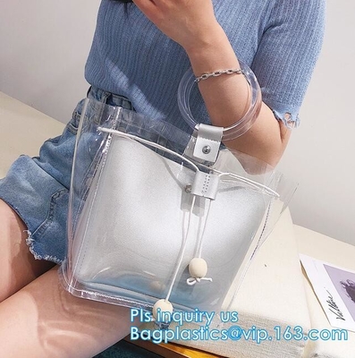 Хозяйственная сумка tote PVC цвета цветка красоты, продуктовая сумка сумки Tote полиэстера покрытия 600D PVC с молнией закрывая, ручкой