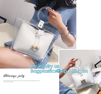 Хозяйственная сумка tote PVC цвета цветка красоты, продуктовая сумка сумки Tote полиэстера покрытия 600D PVC с молнией закрывая, ручкой