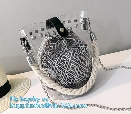 Сумка сумки Tote PVC сумки PVC дам моды водоустойчивая, яркая печатая выдвиженческая сумка pvc, pvc клеймила сумку