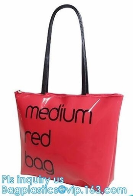 сумка tote PVC моды сумки лазера лета прозрачная с цепью, водоустойчивой прозрачной сумкой с Cosm