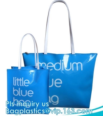 сумка tote PVC моды сумки лазера лета прозрачная с цепью, водоустойчивой прозрачной сумкой с Cosm