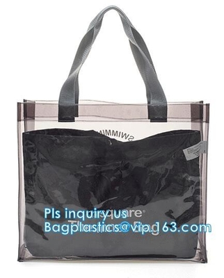 горячая сумка дамы продажи, хозяйственная сумка pvc дамы, сумки Tote покупок пляжа PVC, хозяйственная сумка PVC для одежд и ботинки, покупатель