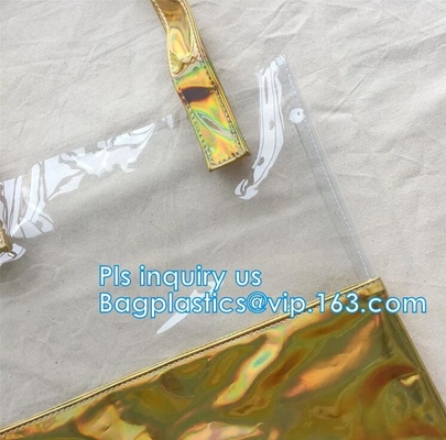 Сумка перемещения PVC выдвиженческая косметическая с ручкой, подарком и хозяйственными сумками отрезанными плашкой с подгонянной ручками сумкой pvc, станцией