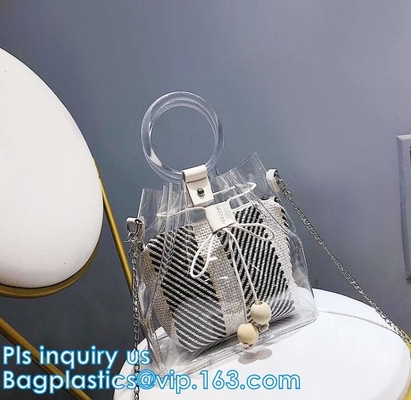 сумка для женщин, сумка с небольшим портмонем, сумки pvc сумки онлайн tote PVC толстых женщин PVC уникальные, мешки сумки