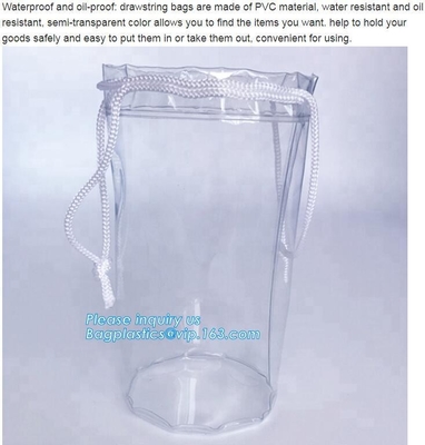 organza продвижения напечатал сумку подарка мини конфеты PVC сумки 100% biodegradable пластиковой упаковывая, выдвиженческий или advertisi