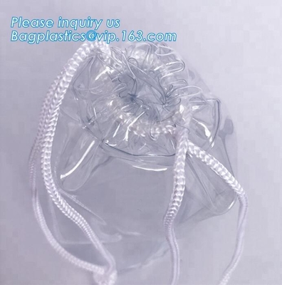 organza продвижения напечатал сумку подарка мини конфеты PVC сумки 100% biodegradable пластиковой упаковывая, выдвиженческий или advertisi