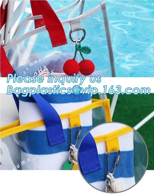 Изготовленная на заказ дама Одиночн Ясн Водоустойчив PVC Сумка людей женщин, мешок для перевозки трупов PVC плеча слинга ясный взаимный, острословие сумки