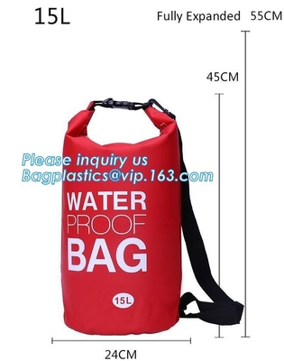 сумка сухой сумки репеллента воды логотипа 2L 5L 10L 15L 20L 25L 30L высококачественная изготовленная на заказ оптовая водоустойчивая, пакет изготовленный на заказ l океана