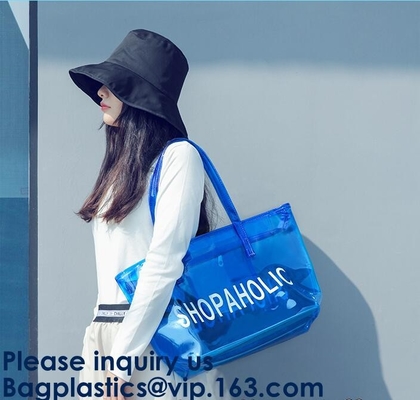 Дизайнерская сумка, дама Вычура Сумка, оптовая сумка пляжа PVC, сумки сумок Tote PVC винила сумки пляжа лета женщин