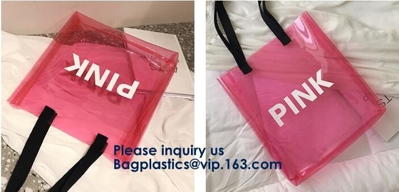 Водоустойчивая сумка лазера Hologram Tote PVC прозрачная, хозяйственная сумка сумки tote женщин плеча PVC лазера Hologram для женщин