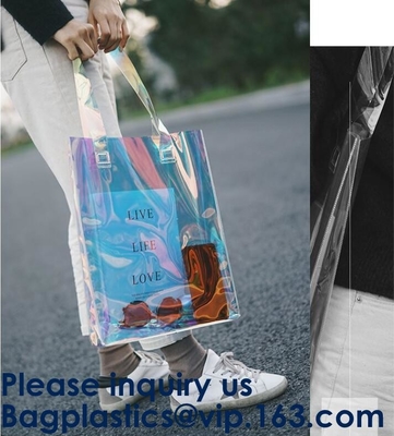 Tote Bolsa s большой емкости хозяйственных сумок дамы Одиночн сумки кожи Hologram лазера сумки женщин совершенно новый случайный