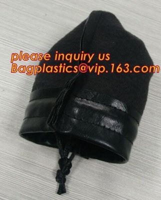 Сумка подарка мешка Drawstring выдвиженческой моды Pu кожаной большая, сумка организатора макияжа косметического мешка выдвиженческая с Dra