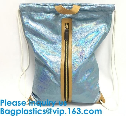 Водоустойчивая сумка мешка Drawstring pu кожаная для ювелирных изделий, бесплатной доставки цвета черного золота Pu Drawstring b кожаной водоустойчивого