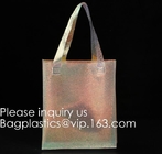Дамы деталей многоразовой изготовленной на заказ прозрачной хозяйственной сумки PVC выдвиженческие освобождают пластиковых женщин сумок Tote пляжа, bagease, пакета