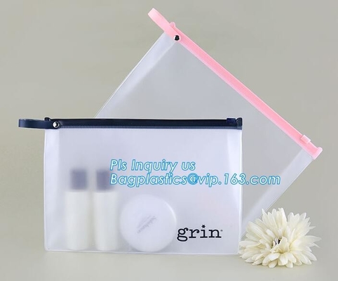 сумки pvc печати сумки слайдера pvc сумки молнии гигиенической косметикаи винила водоустойчивые подгонянные ясные косметические, многоразовый ясный Pvc Cosmeti