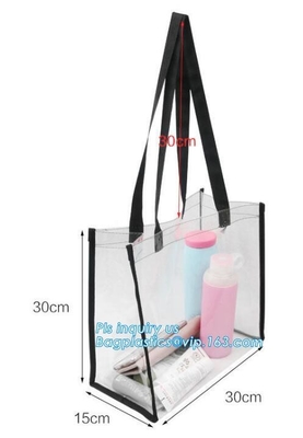 Сумка pvc портмона макияжа женщин recyclable ясная косметическая, косметика нашивки мешка макияжа кладет организатор в мешки перемещения портмона, слайдер
