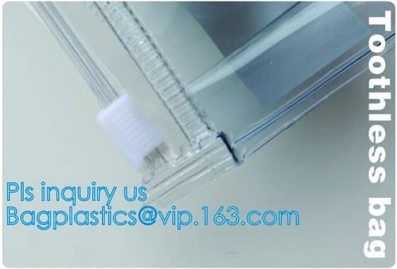 oxo biodegradable ясные сумки застежка-молнии слайдера pvc, сумки PVC винила с молнией слайдера, молнией pvc изготовления компаний пластиковой