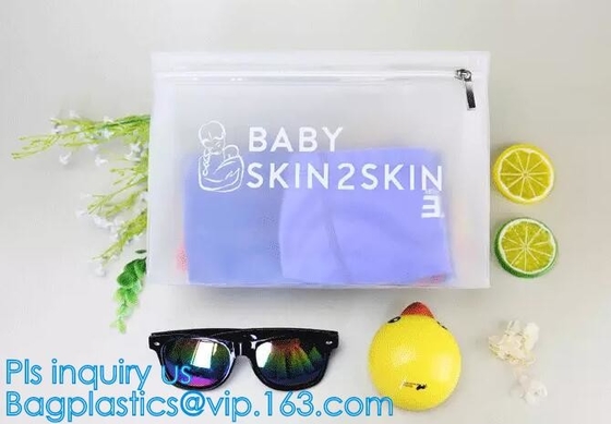 сумки для ручек карандашей, сумки слайдера k PVC косметические упаковывая с молнией скольжения, zipl слайдера eco дружелюбным подгонянным