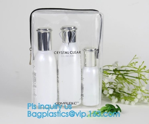 сумка PVC сумки макияжа мини ясная косметическая, мешки сумки макияжа PVC Tote ясная прозрачная косметическая сумка перемещения, носит, регулирует