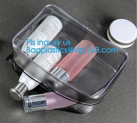 сумка PVC сумки макияжа мини ясная косметическая, мешки сумки макияжа PVC Tote ясная прозрачная косметическая сумка перемещения, носит, регулирует