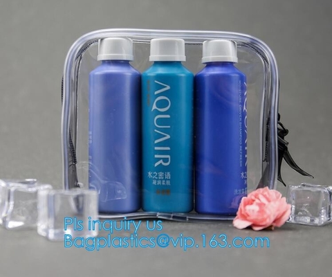сумка PVC сумки макияжа мини ясная косметическая, мешки сумки макияжа PVC Tote ясная прозрачная косметическая сумка перемещения, носит, регулирует