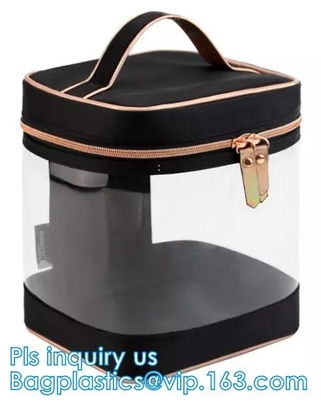 Хозяйственная сумка покупателя сумок Tote PVC ясная, хозяйственная сумка pvc большая, штейновое лоснистое Eco прокатала подгонянный отрегулированный