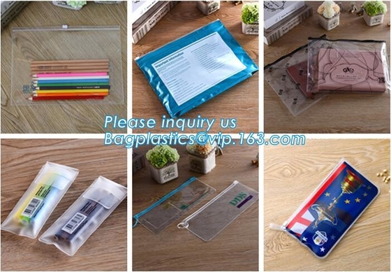 сумки pvc канцелярских принадлежностей офиса дефектные, сумка файла документа pvc сумки документа таможни A5 пластиковая, выдвиженческое высококачественное изготовленное на заказ lo