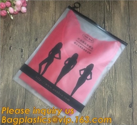 Swimwear бикини пляжа bAGPLASTICS сумка молнии Pvc сумки БИО ECO упаковывая, молнии слайдера Eco полиэтиленовый пакет Matt дружелюбной плоский