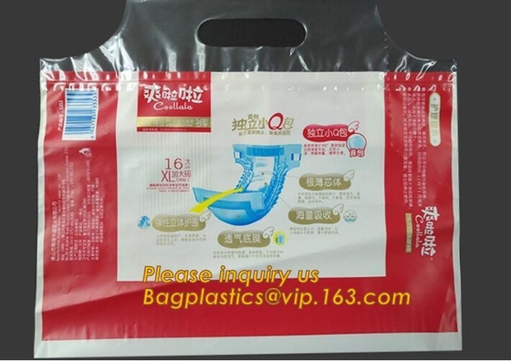 Ворсистый брюк Compostable кукурузного крахмала горячий продавая biodegradable вытягивая упаковывая пластиковую сумку пеленки, почтовую отправку кукурузного крахмала