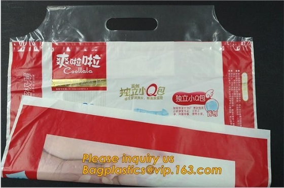 Ворсистый брюк Compostable кукурузного крахмала горячий продавая biodegradable вытягивая упаковывая пластиковую сумку пеленки, почтовую отправку кукурузного крахмала