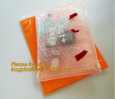 Плоские конверты промелькивают сумку пузыря замка, низкую цену большинств популярная сумка слайдера пузыря, воздух Ziplo слайдера отправителя пластикового PE материальный