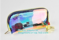Сумка макияжа Pvc голографической сумки сумки цвета неоновой ясная косметическая в радуге, голографическом лазере k bagholographic сподручном