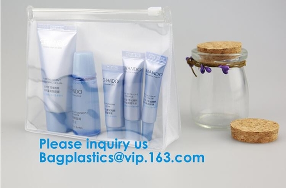 Сумка молнии слайдера PVC PPE CPE водоустойчивого HDPE LDPE сумки одежды замка застежка-молнии мешка eva изготовленного на заказ пластиковая