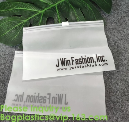 Прозрачный мешок молнии слайдера PVC Biodegradable изготовленный на заказ замороженный для пластиковой упаковки k одежды Swimwear бикини