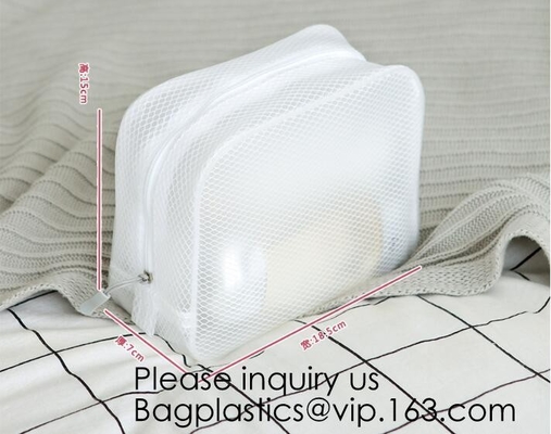 Мешки организатора макияжа женщин Tote сумка PVC сумок гигиенической косметикаи перемещения прозрачная косметическая, косметика перемещения мешка макияжа ясная