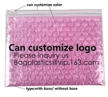 Сумка пузыря новой пены Pvc k Epe дизайна в форме Сердц для косметической/розовой пластиковой сумки пузыря с пакетом bagease молнии